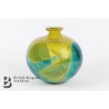 Mdina Glass Japanese Globe Vase
