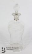 Silver Collared Glug-Glug Decanter