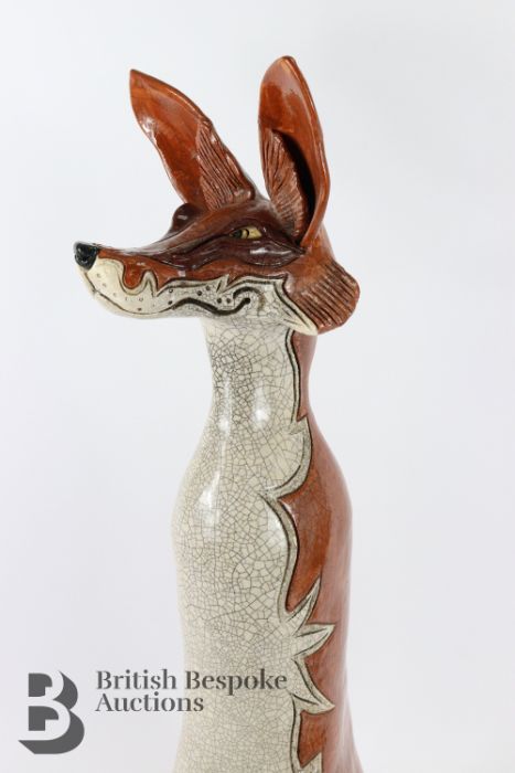 Jennie Hale Studio Pottery Snooty Fox - Image 2 of 4