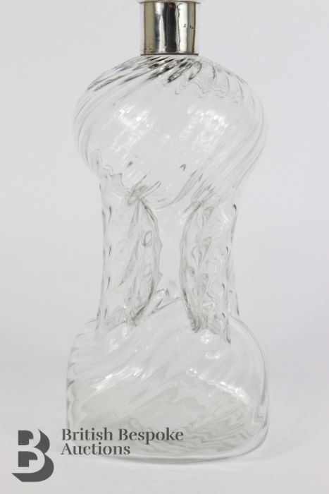 Silver Mounted Glug Glug Decanter - Image 3 of 3