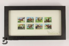 Racehorse Legends Special Stamps Signed by Anthony McCoy