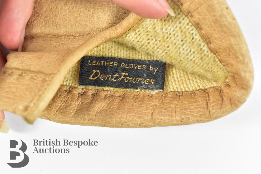 1950s Motoring Gloves by Dent Fownes Motoring and Edwardian Rolls Royce Brush - Image 7 of 7