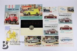 Quantity of Vintage Automobilia Brochures