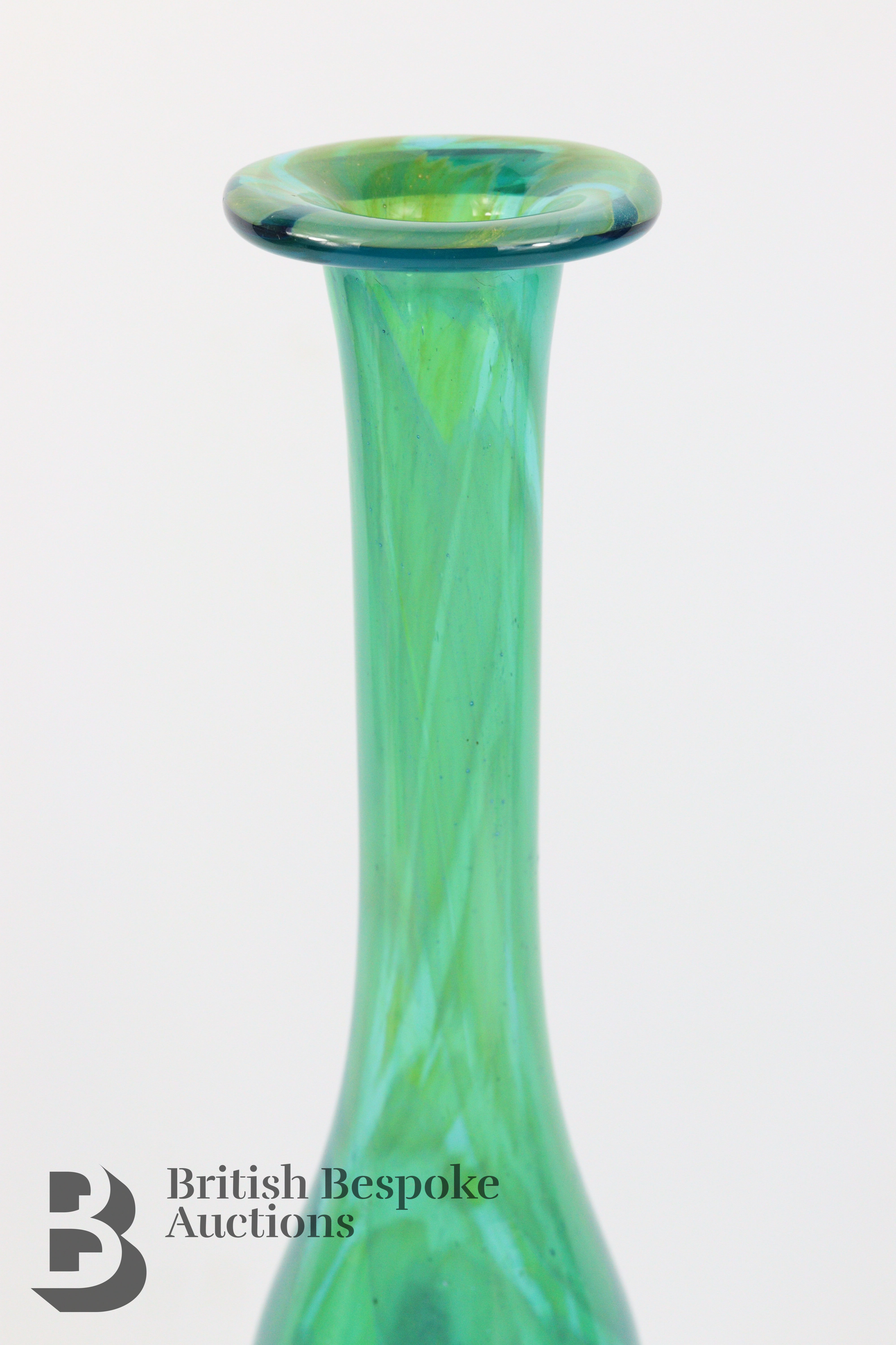 Mdina Attenuated Ming Glass Bottle - Image 2 of 3