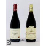 Two Bottles of French Wine