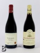 Two Bottles of French Wine