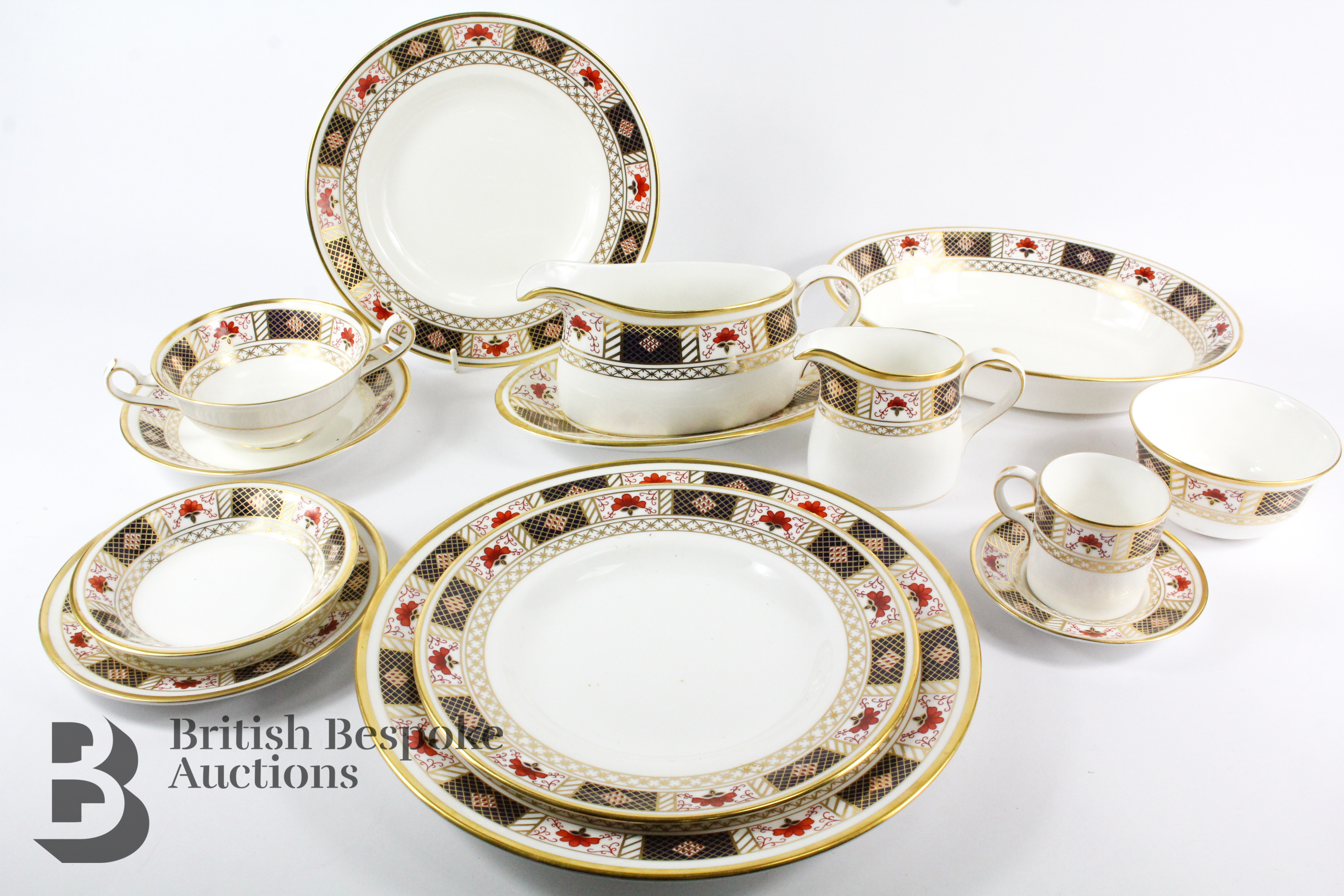 Crown Derby Dinner Service