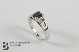 18ct Iliana Gold Diamond and Apatite Ring