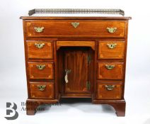 George III Mahogany Inlaid Writing Desk