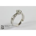 18ct White Gold Diamond Ring