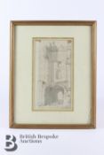 Francis Place (1647-1728) Pencil Sketch