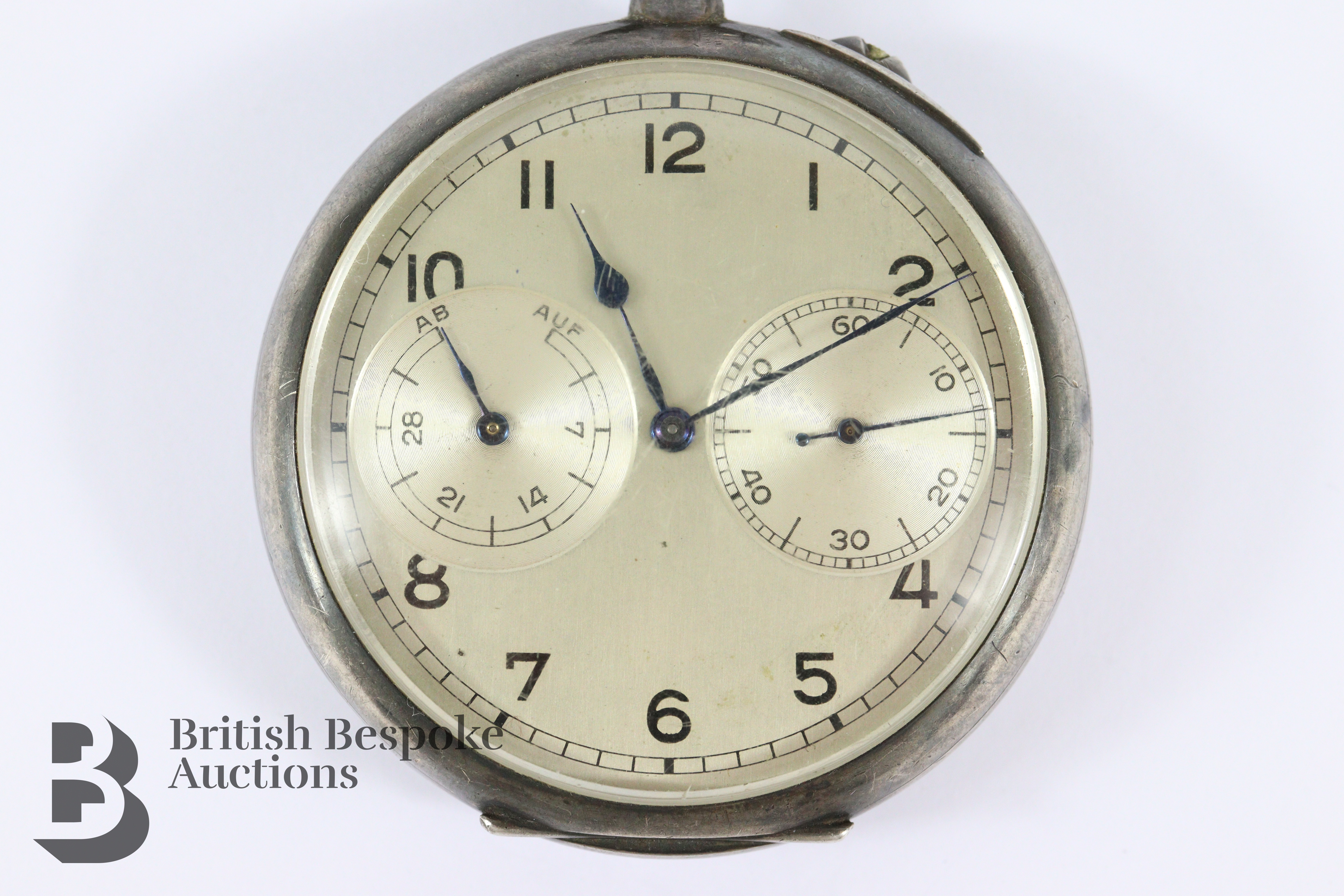 German Silver A. Lange & Sohne Pocket Watch - Image 3 of 10