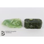 Chinese Bowenite Jade Carving