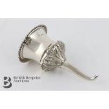 George IV Silver Wine Funnel