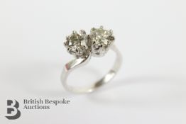 18ct 1.3ct White Gold Diamond Ring