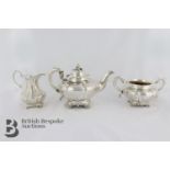 Victorian Silver Tea Trio