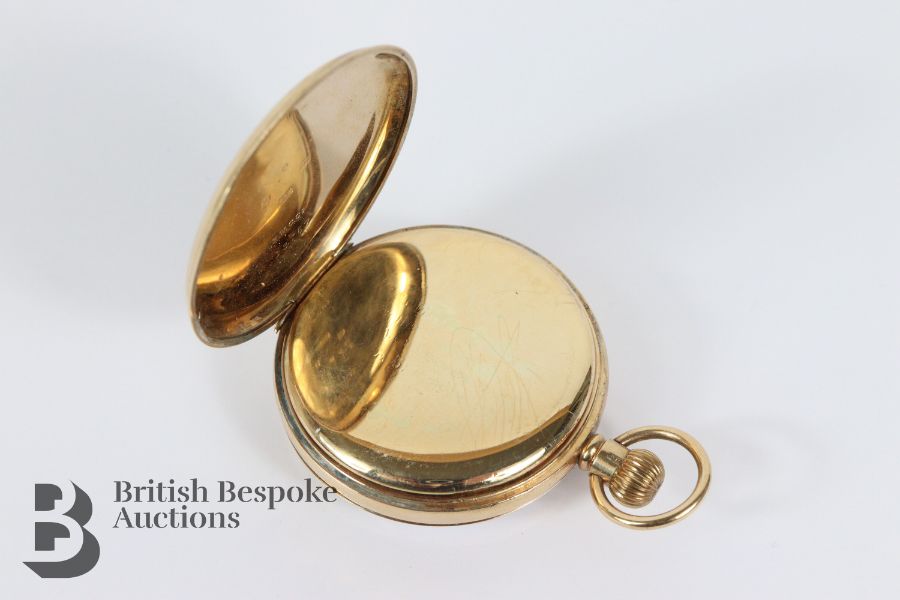J.W Benson 9ct Gold Pocket Watch - Image 11 of 14
