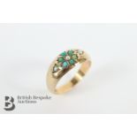9ct Gold Turquoise Ring