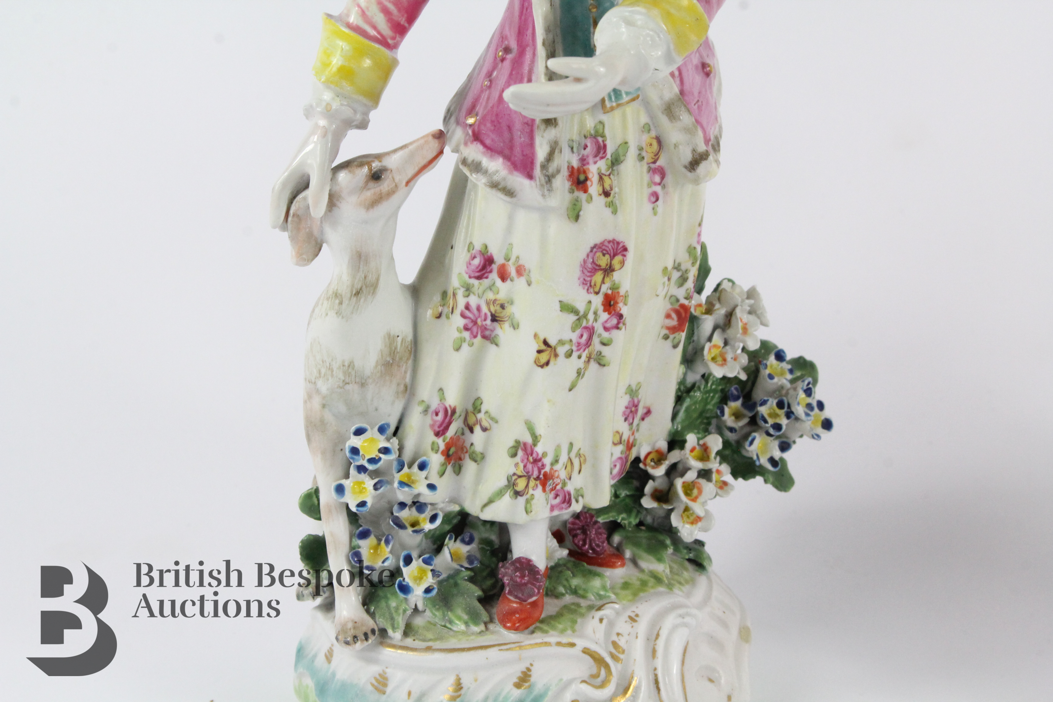Pair of Porcelain Bocage Figurines - Image 4 of 18