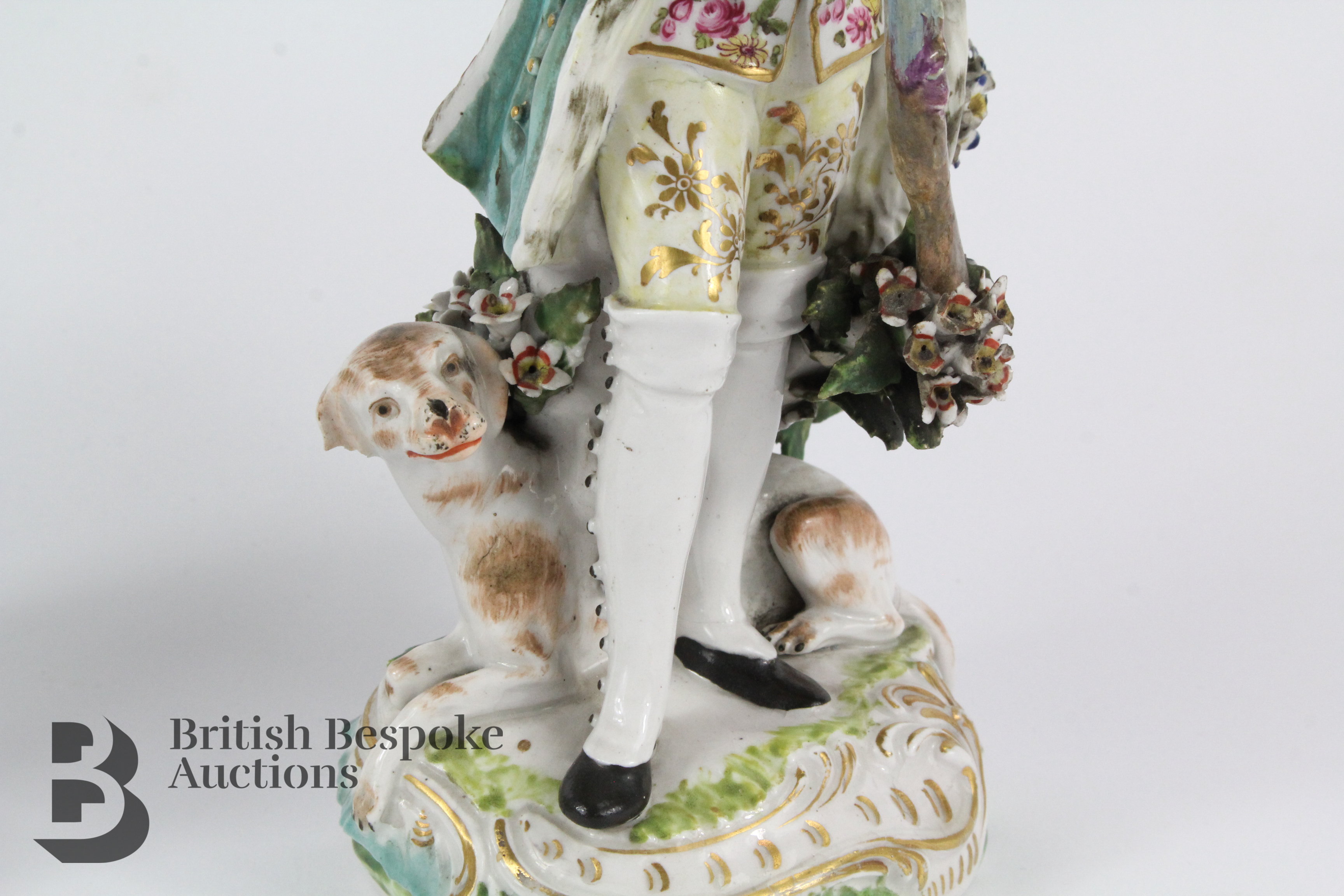 Pair of Porcelain Bocage Figurines - Image 5 of 18