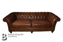 Leather Chesterfield Sofa