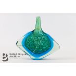 Mdina Glass Fish Vase