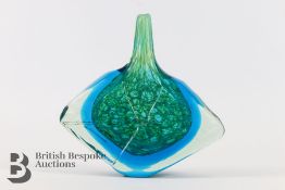 Mdina Glass Fish Vase