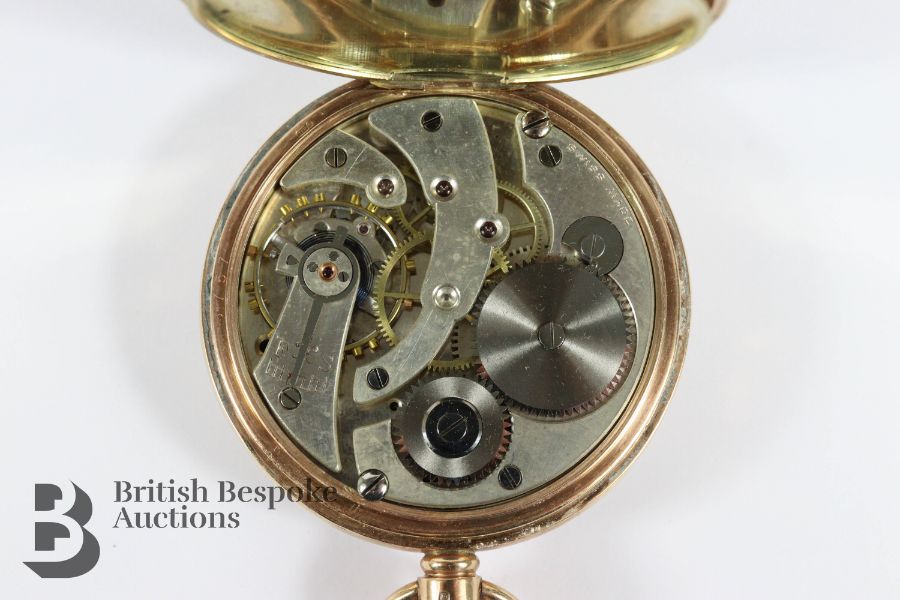 J.W Benson 9ct Gold Pocket Watch - Image 13 of 14