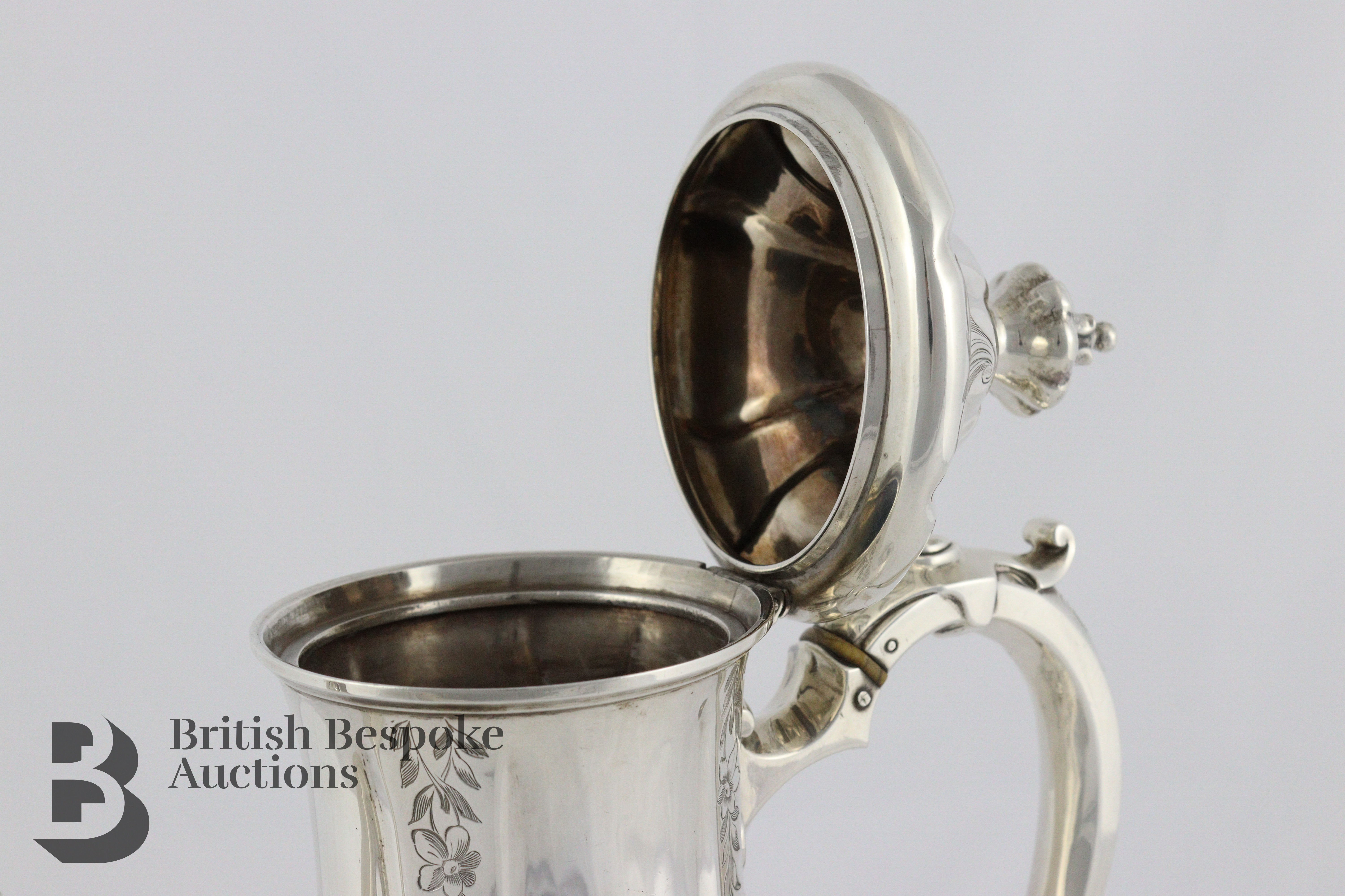 Victorian Silver Coffee Pot - Image 7 of 8