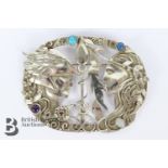 Sheana M. Stephen Silver Brooch