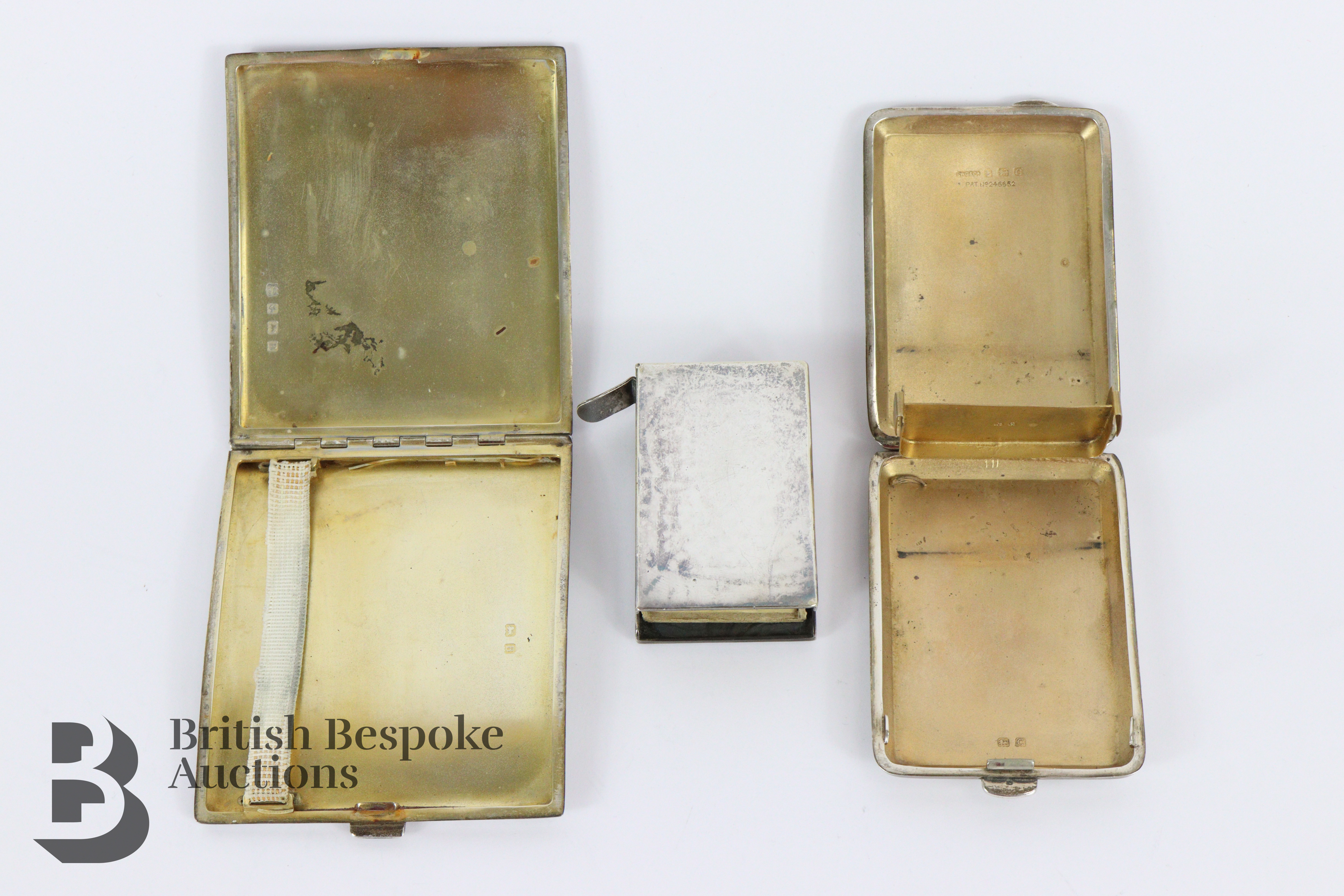 Silver Cigarette Case - Image 2 of 2