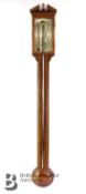 Georgian-style Oak Stick Barometer