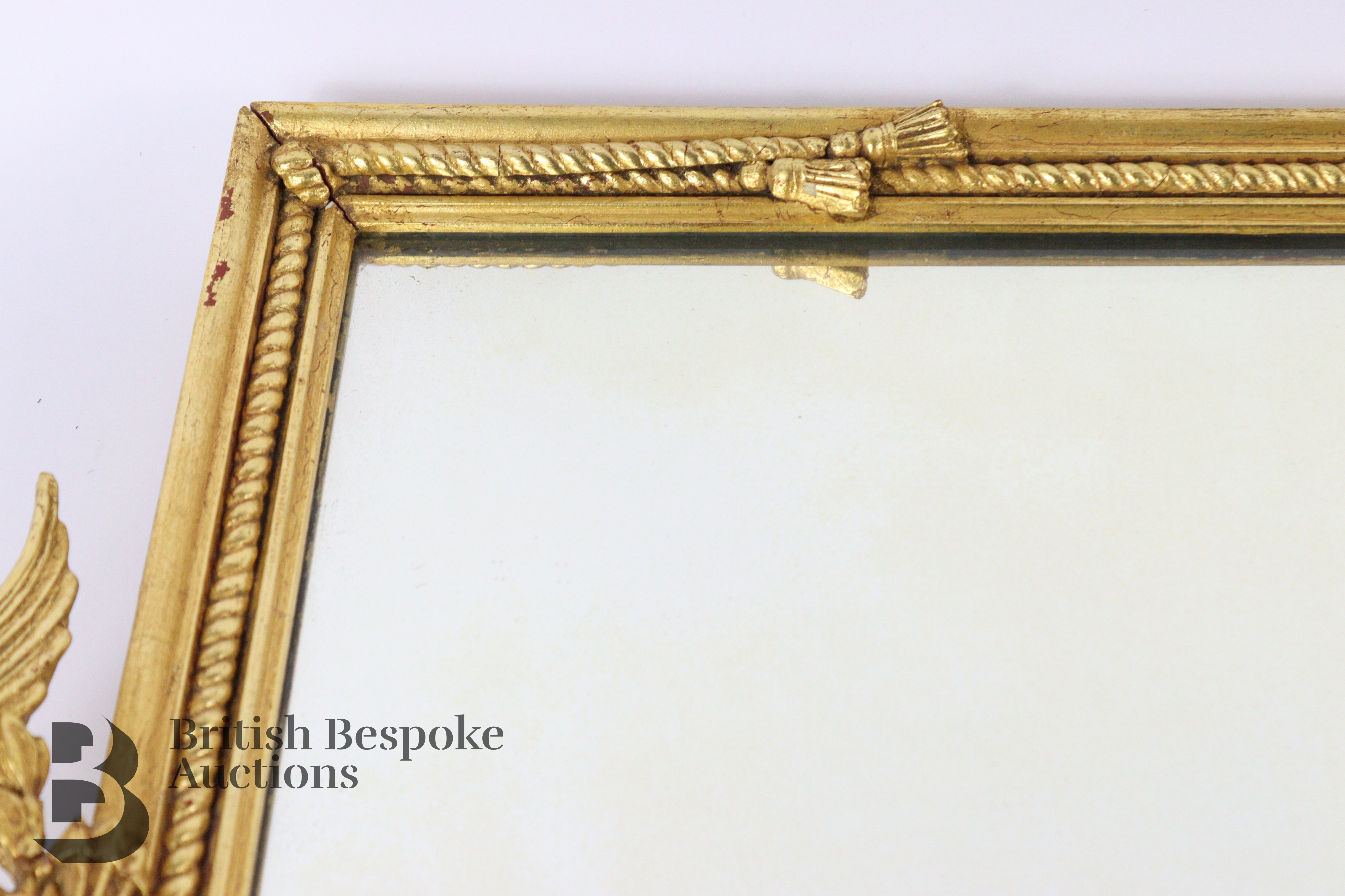 Rectangular Gilt Mirror - Image 3 of 3