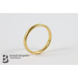 22ct Gold Wedding Band