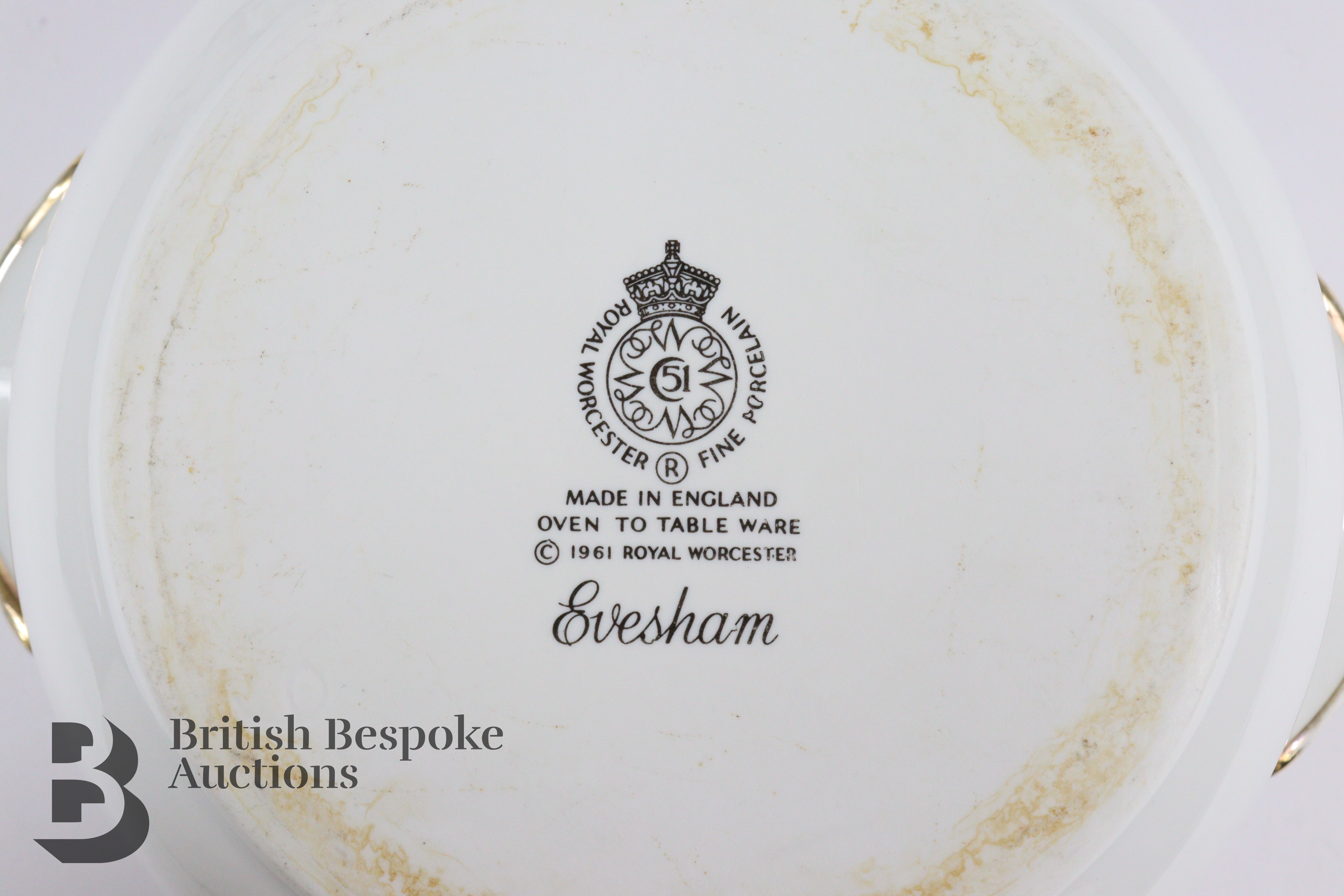 Large Quantity of Royal Worcester Evesham and Similar - Image 4 of 8