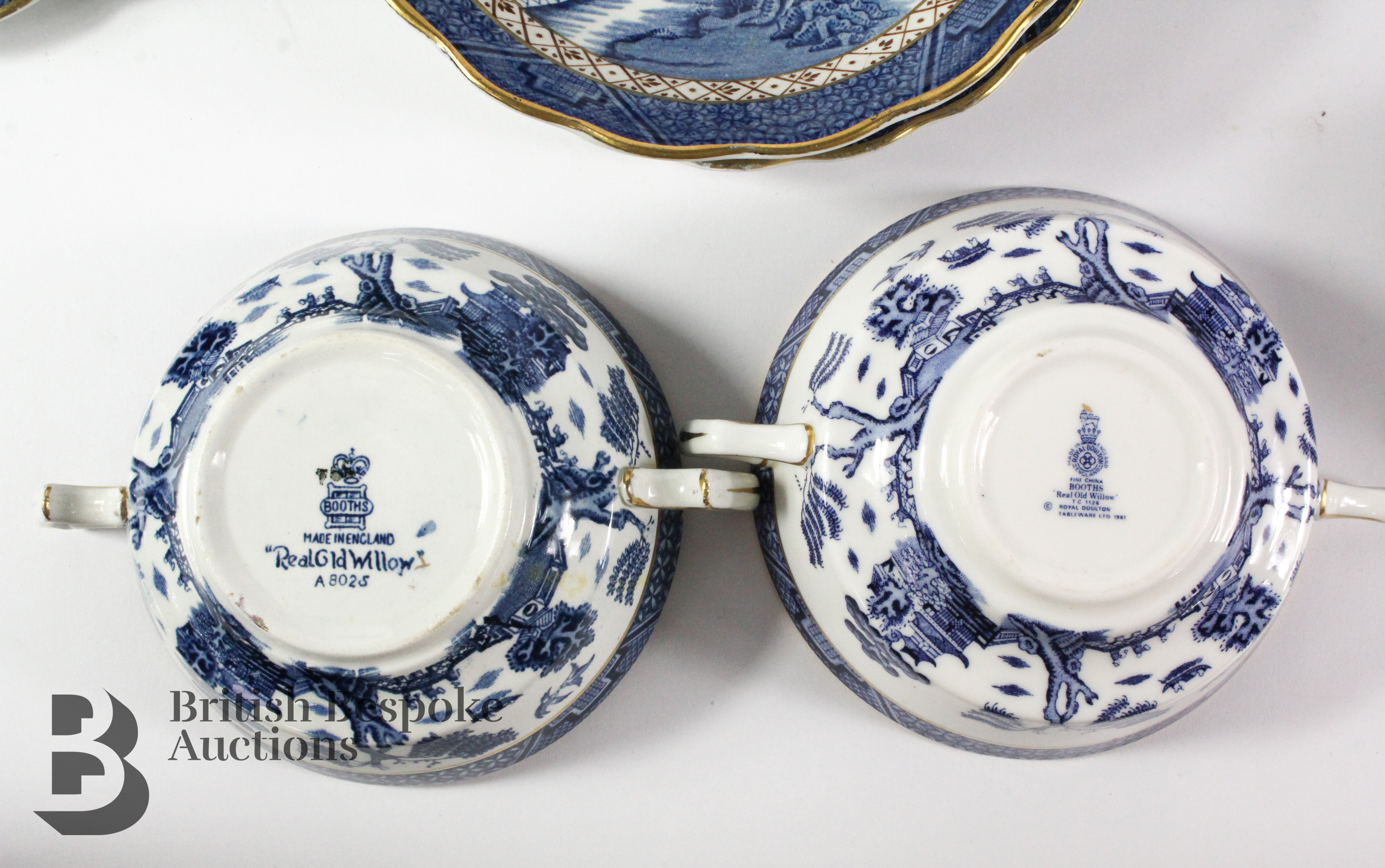 Large Quantity of Real Old Willow Pattern - Image 6 of 8