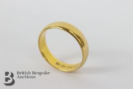 22ct Gold Wedding Band