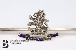 Gold Regimental Pin - Royal Northumberland Fusiliers