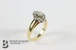 14ct Yellow Gold Diamond Ring