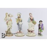 Continental Porcelain Figurines