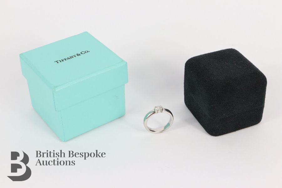 Tiffany & Co Solitaire Diamond Ring - Image 2 of 5