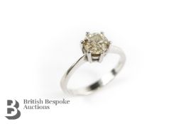 18ct White Gold Diamond Ring