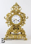 Late 19th Century French Ormulu Mantel Clock