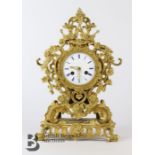 Late 19th Century French Ormulu Mantel Clock