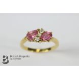 18ct Ruby and Diamond Ring
