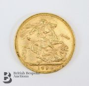 Queen Victoria Gold Sovereign