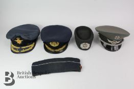 Four Military Caps - Airforce