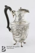 George V Irish Silver Coffee Pot