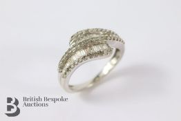 Modern Diamond Dress Ring