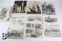 Victorian Era Clippings, Illustrated London News, Prints, Old Burma etc.